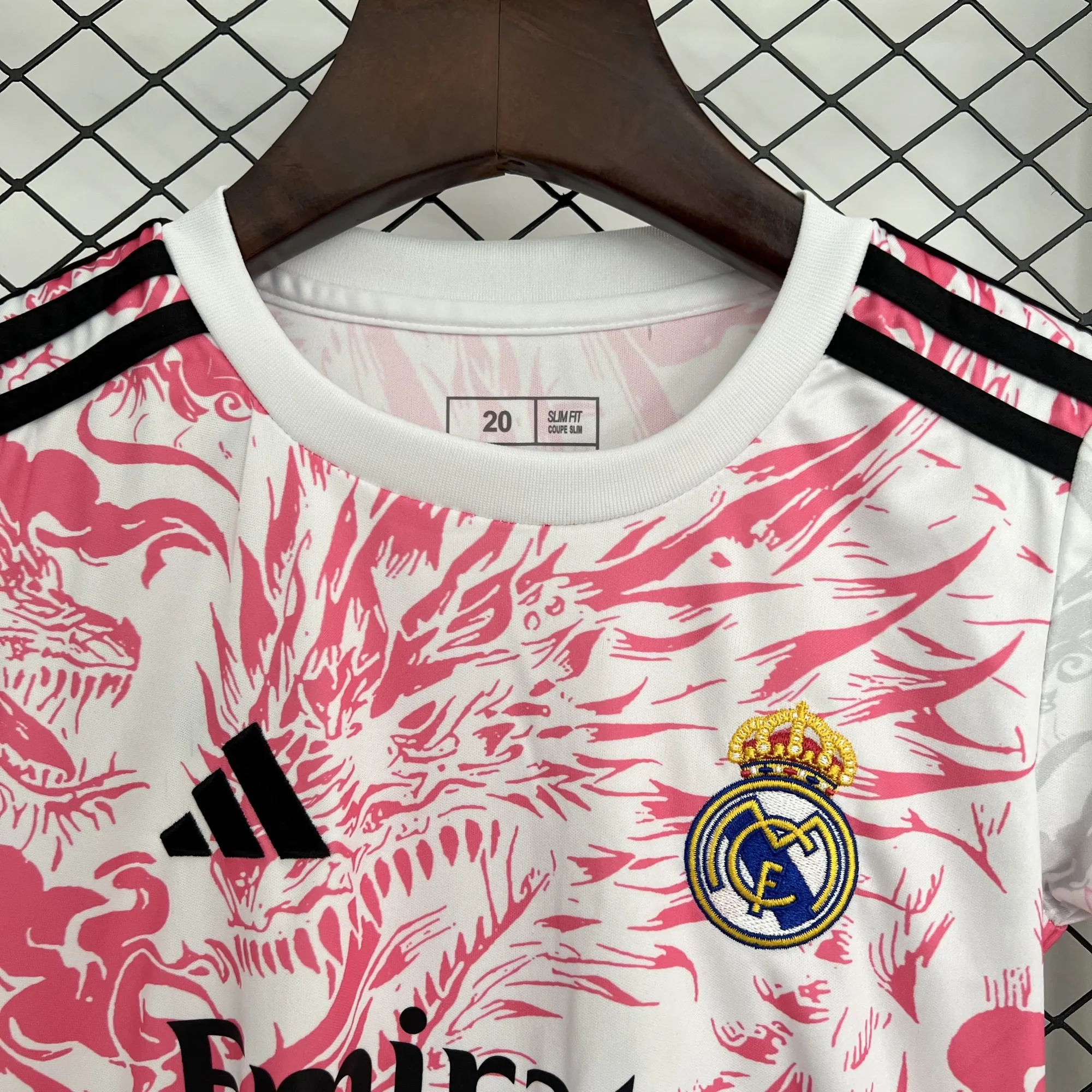 25-26 Real Madrid Special Edition Kids Kit Youth Futbol Dragon Pattern Set AAAAJersey Supply Yu 1