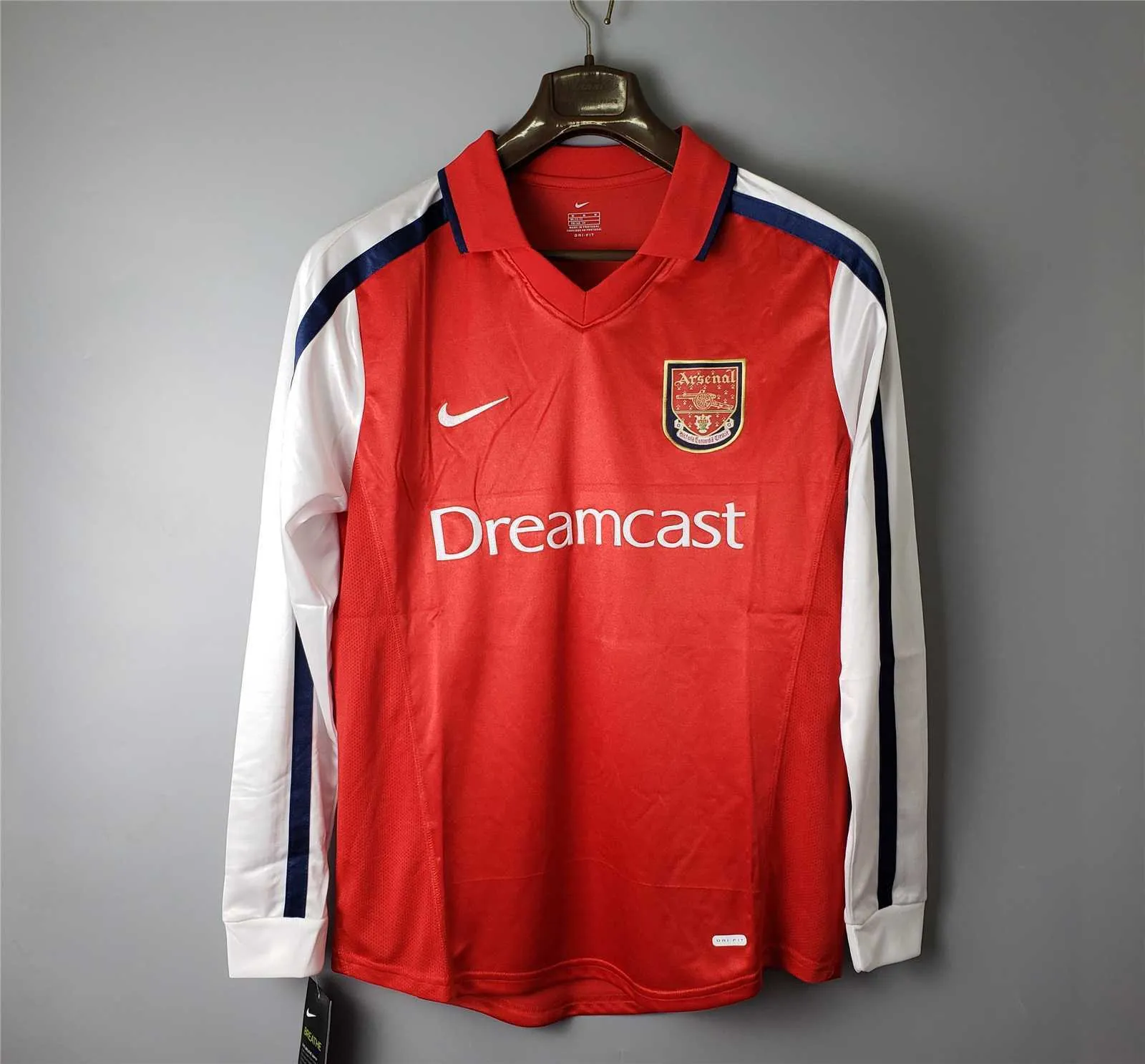 00-01 Arsenal home long sleeve 8