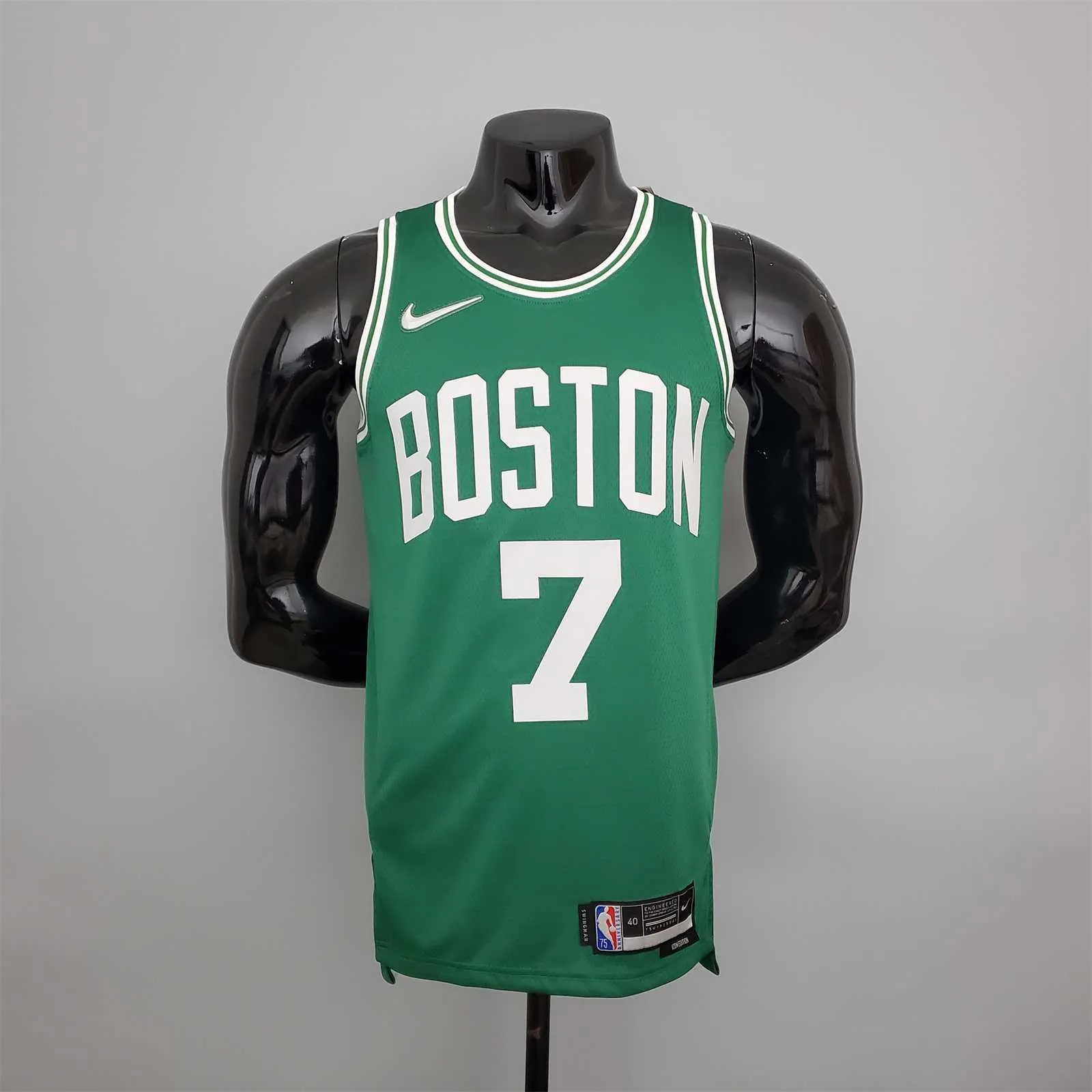 75th Anniversary Brown #7 Celtics Green 8