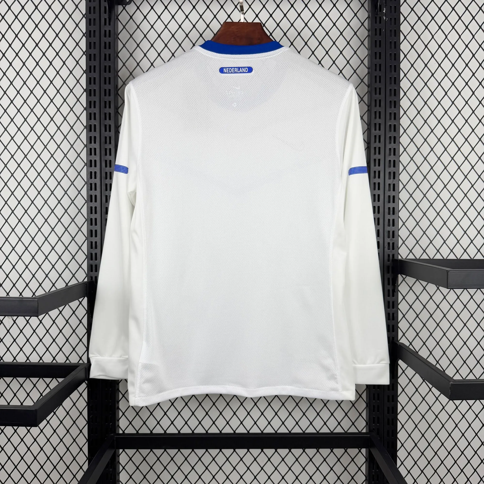 2012 Netherlands Away Mens Retro Kit Vintage Soccer Long Sleeve T-Shirt AAAAJersey Supplier Yupoo 9 2