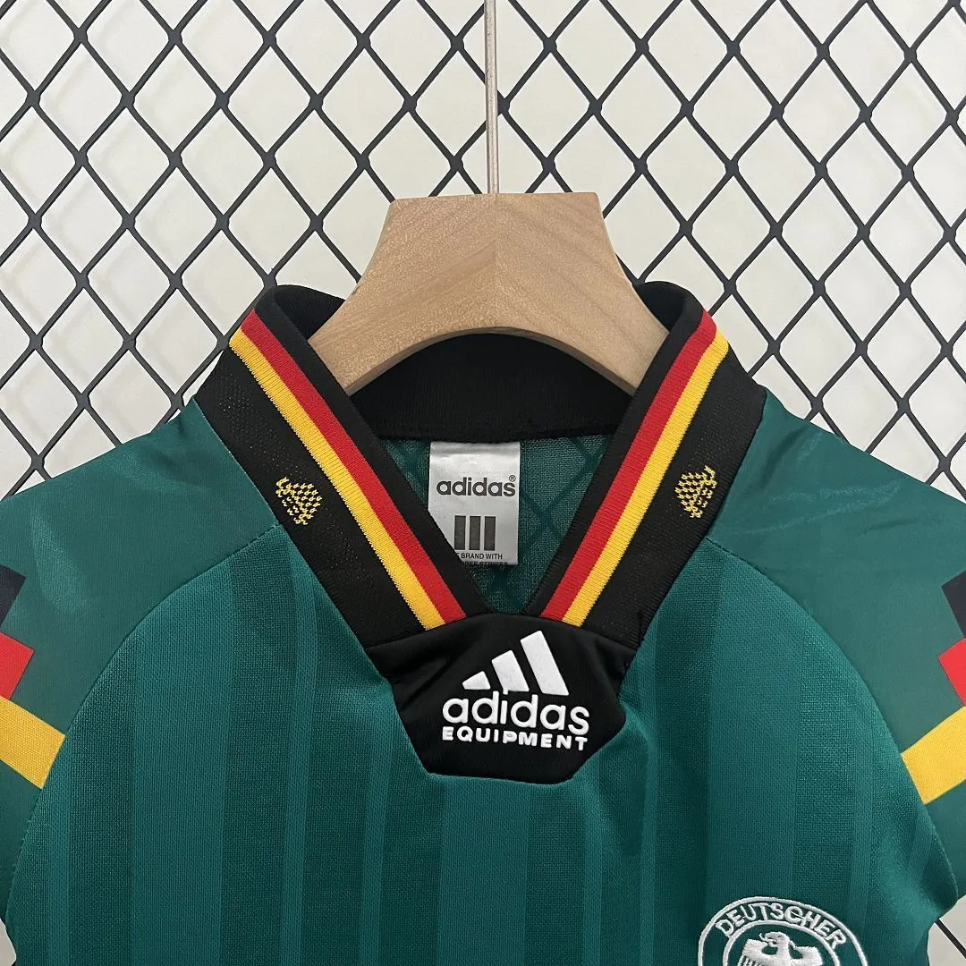 1992 Germany Away Retro Kids Kits Euro Cup Shirt Football Jerseys Yupoo 8