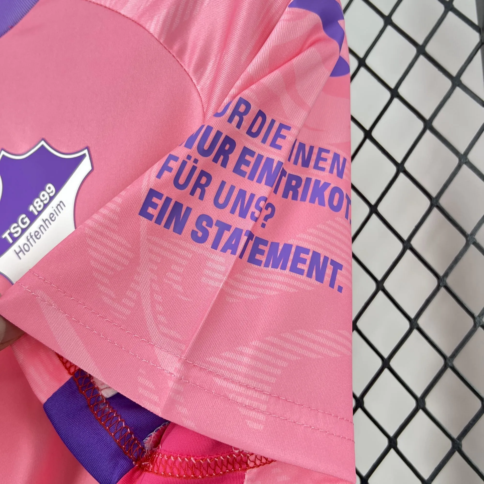 25-26 Hoffenheim Pink October Football T-Shirt AAAAJersey Supply Yupoo 4