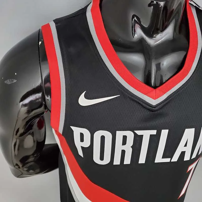 2021 ROY#7 Trail Blazers Home black 3