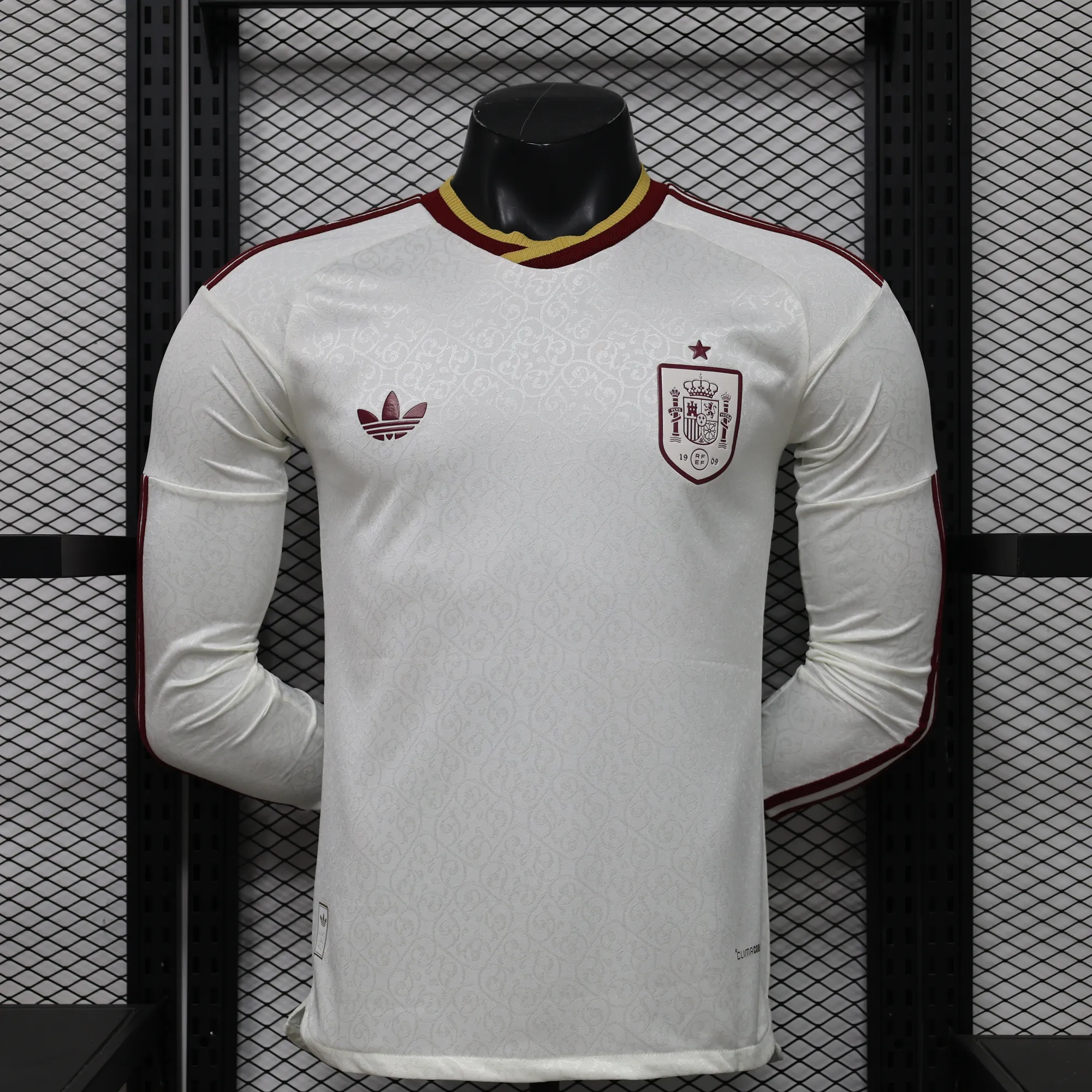 World Cup 2026 Spain Mens Away Kit Football Player Version Long Shirt AAAAJersey Supply Yupoo 9 6