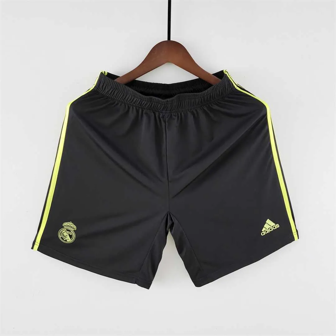 22-23 Real Madrid Shorts third away Black 8