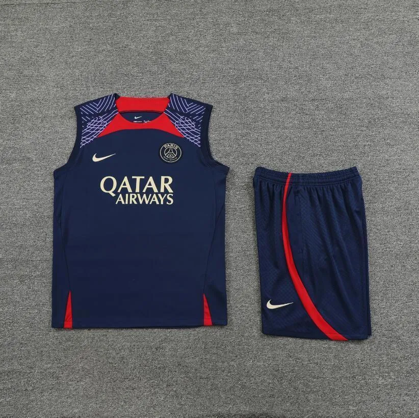 23-24 PSG Training Vest Kit S-XXL Soccer Jerseys 1