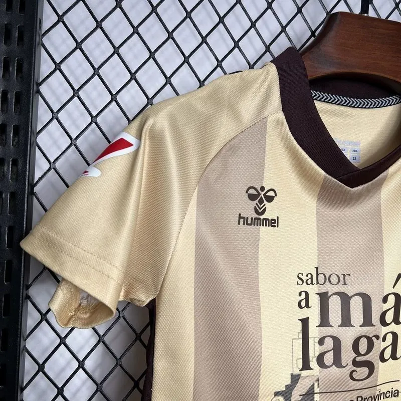 24-25 Malaga Third Away Kid Kits Youth Apparels Football AAAAJersey Yupoo 2