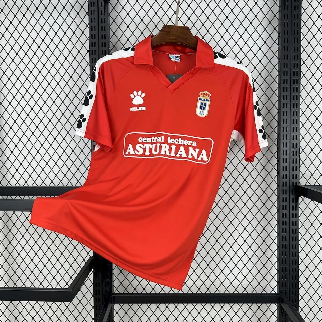 90-91 Oviedo Away Retro Kit Vintage Shirt AAAAJersey Supply Yupoo 7