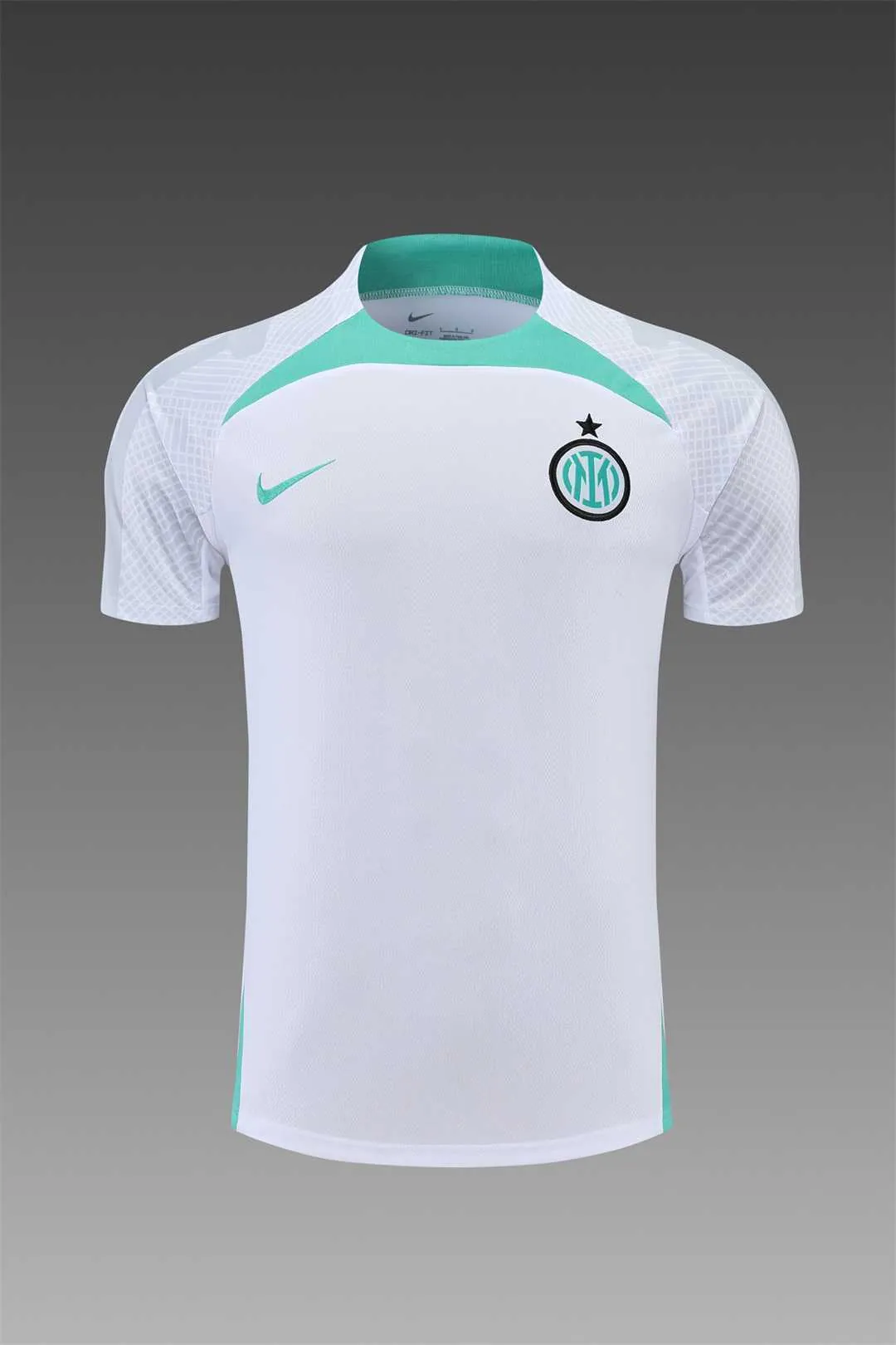 22-23 Inter Milan Training Wear Short Sleeve Kit White 12