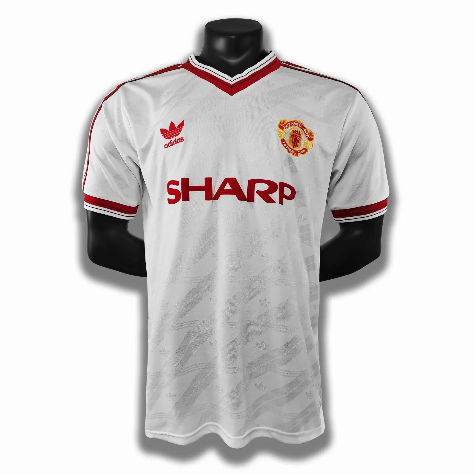 86-88 Manchester United away white 9