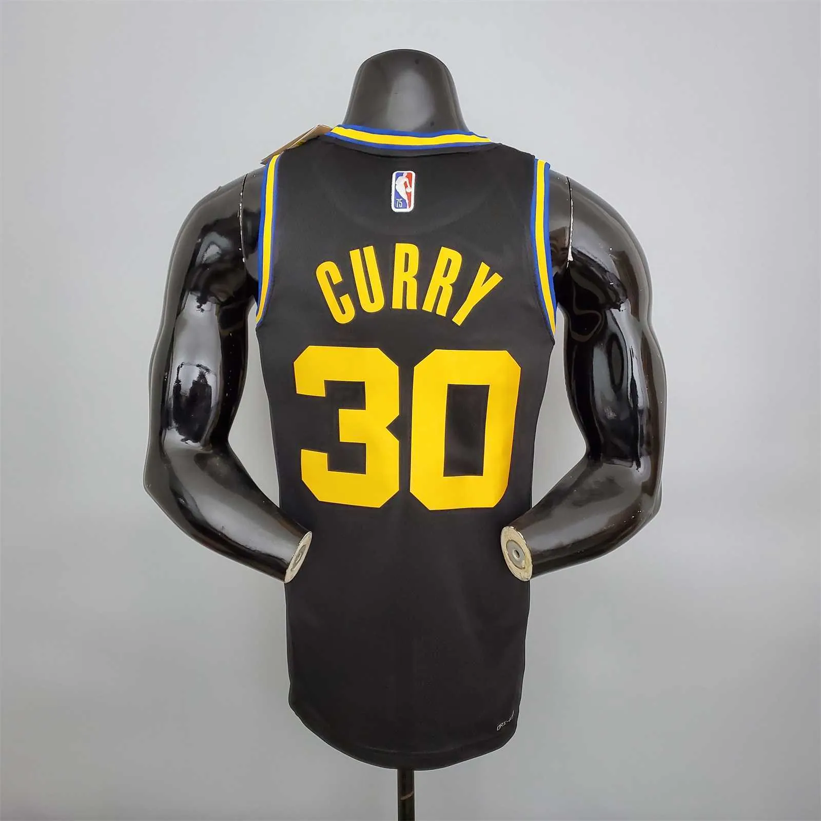 2022 75th Anniversary Curry #30 Warriors City Edition Black 6