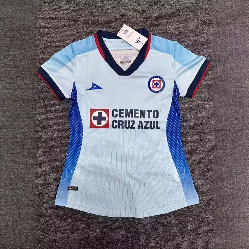 23-24 Cruz Azul Away Woman Shirt Soccer Jerseys Yupoo 2