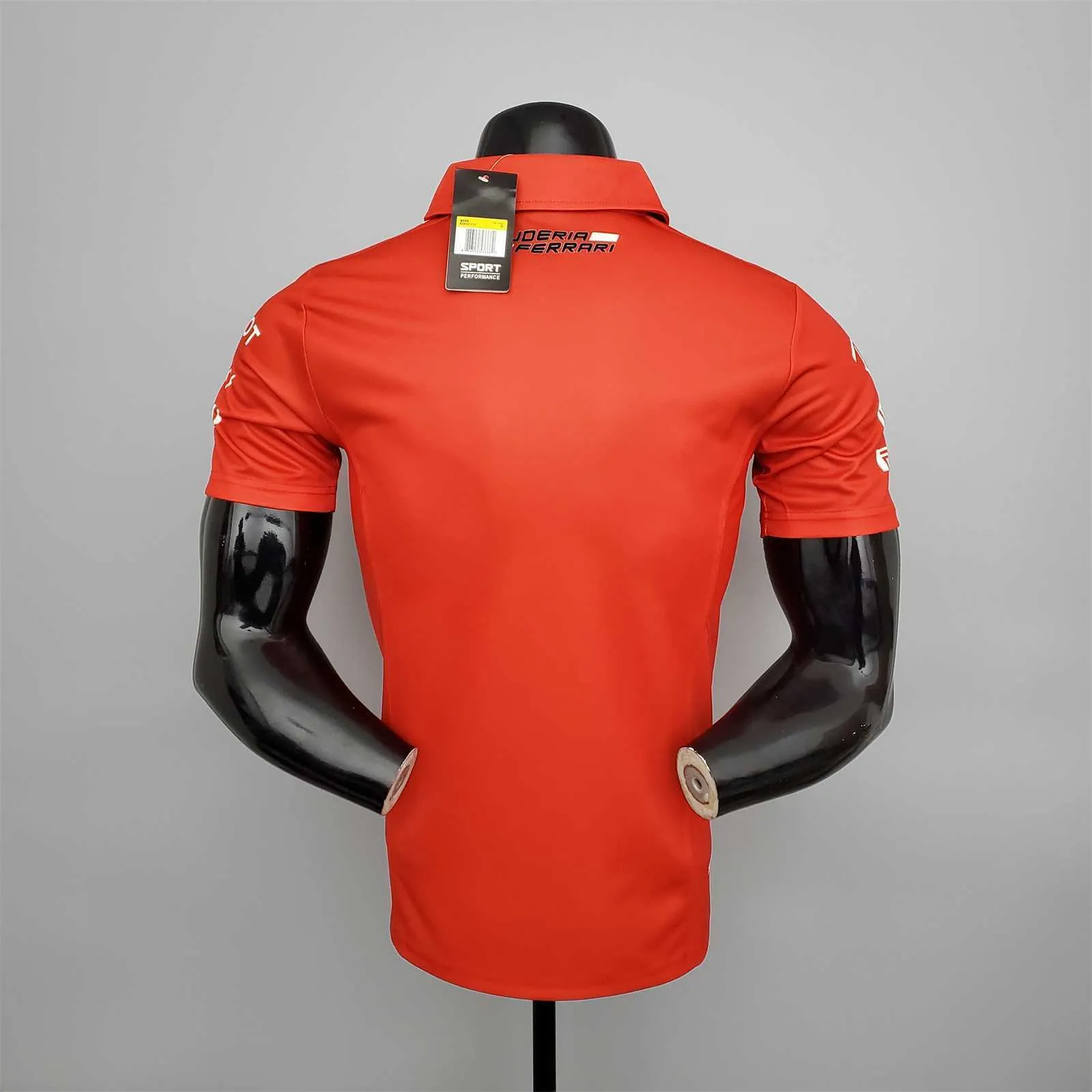 F1 Formula One; Ferrari racing suit Polo red 6
