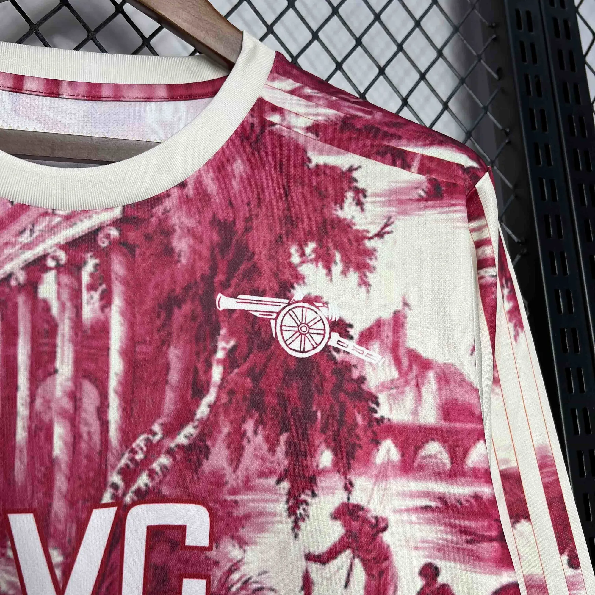 23-24 Arsenal Christian Jeffery Edition Kit Long Sleeves AAAAJerseys Dropshipping Yupoo 3