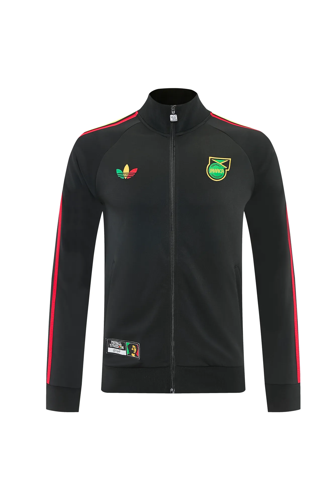 2026 Jamaica Mens Kit Black Full Zipper Jacket Soccer Tracksuit Yupoo 6 4