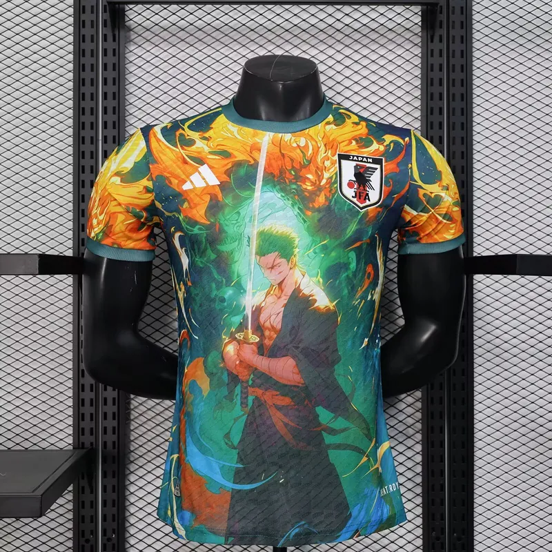 25-26 Japan x One Piece Zoro Special Edition Kit Player Version Shirt AAAAJersey Wholesale Yupo 4