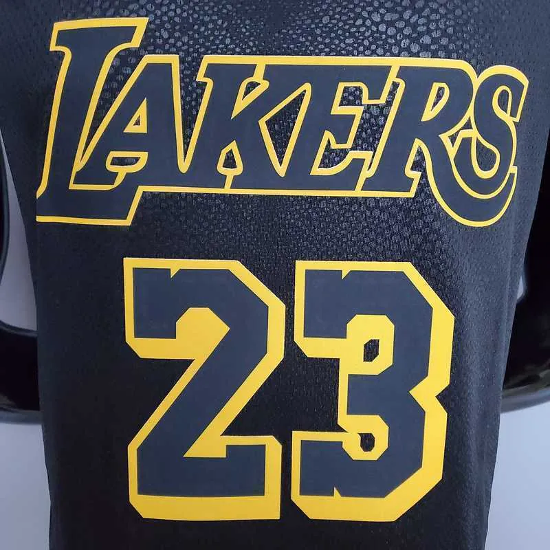 New James #23 Lakers black 2