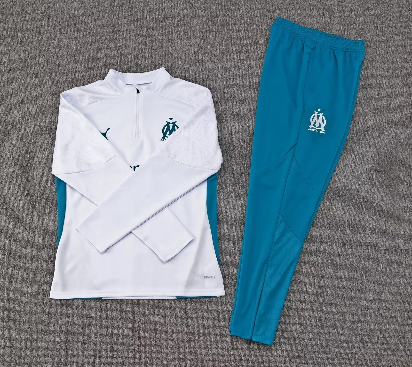 24-25 Marseille Long Sleeve Training Suit Football Shirts 1