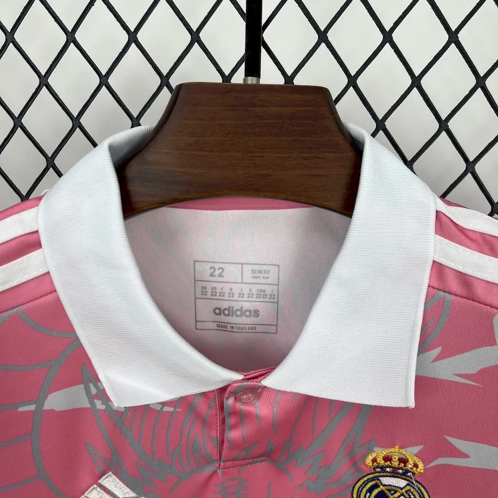 23-24 Real Madrid Pink Dragon Special Edition Kid Kits Youth Apparels AAAAJersey Wholesale Yupo 9