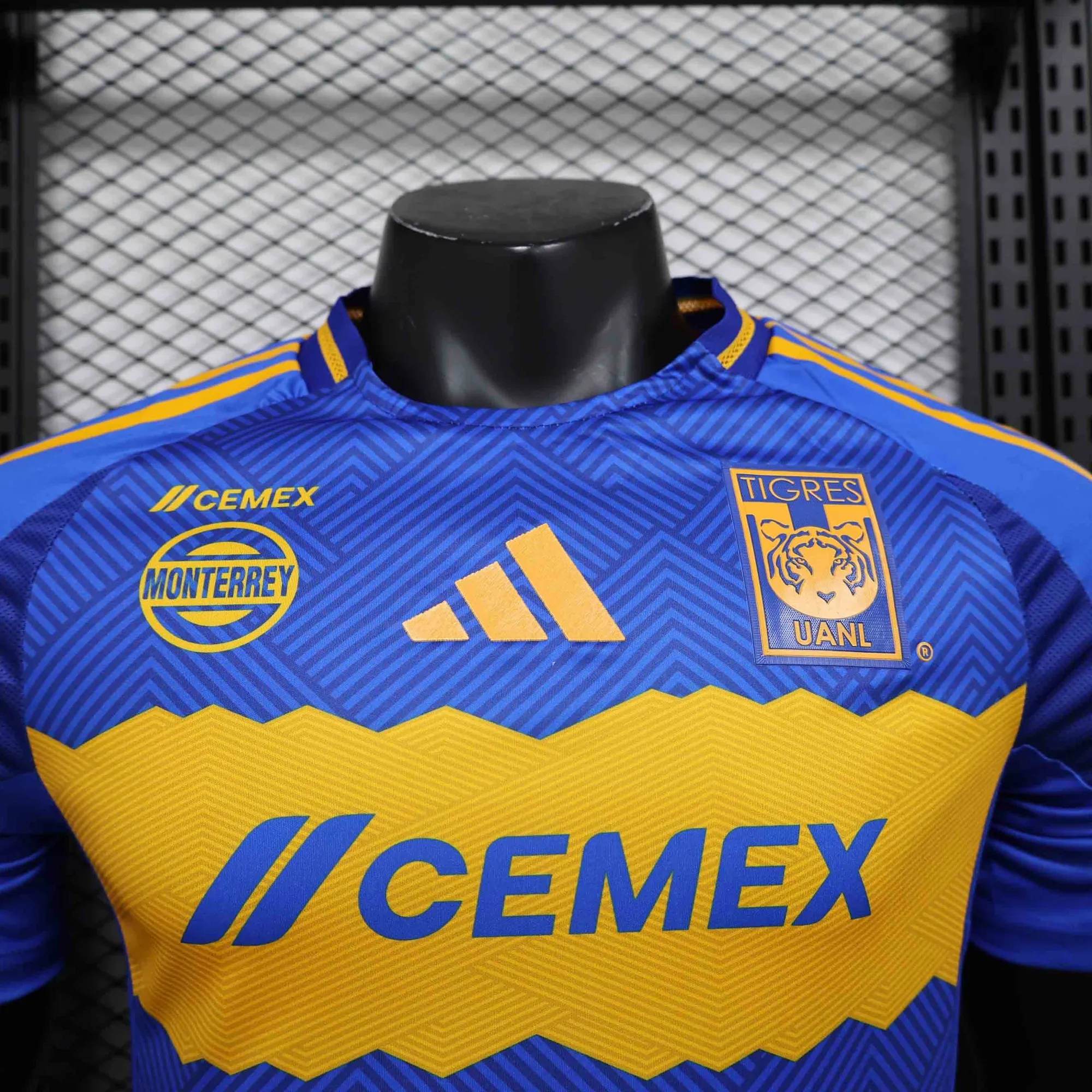 24-25 Tigres UANL Away Long Sleeve Kit Player Version Shirt Sport AAAAJersey Yupoo 3