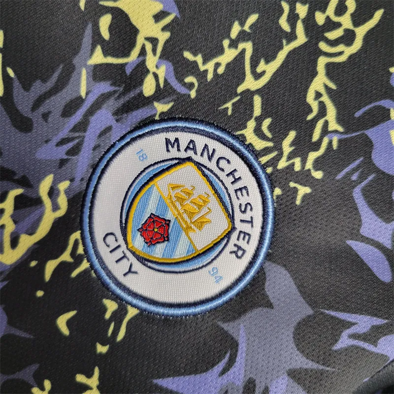 23-24 Kids Manchester City Special Edition Size 16-28 Football Shirt 2