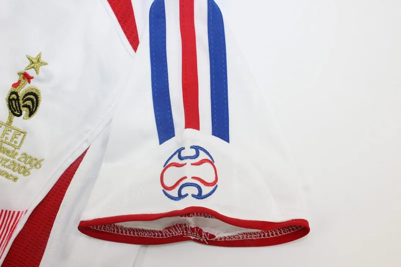 2006 France Away Retro Kid Kits Youth Apparels Soccer AAAAJersey Yupoo 16
