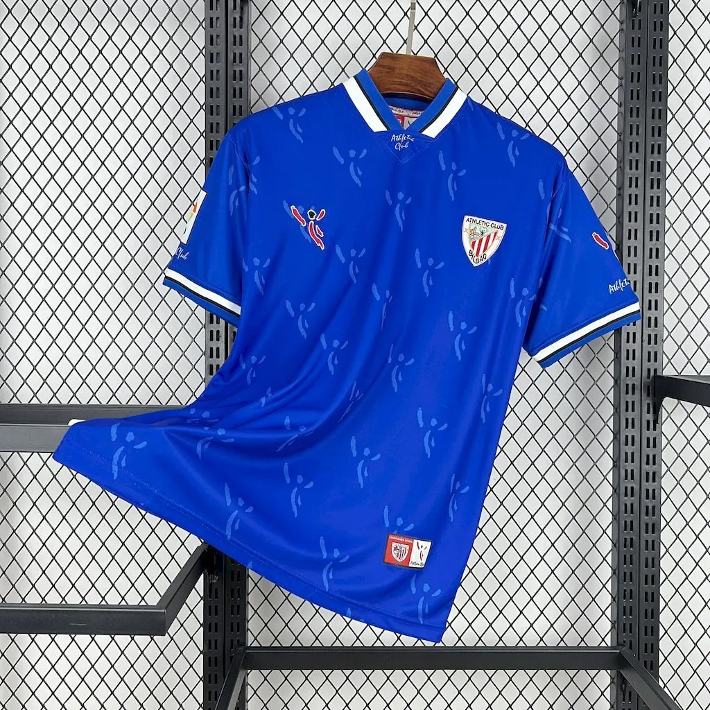 01-03 Athletic Bilbao Away Retro Kit Vintage Shirt AAAAJersey Supply Yupoo 6