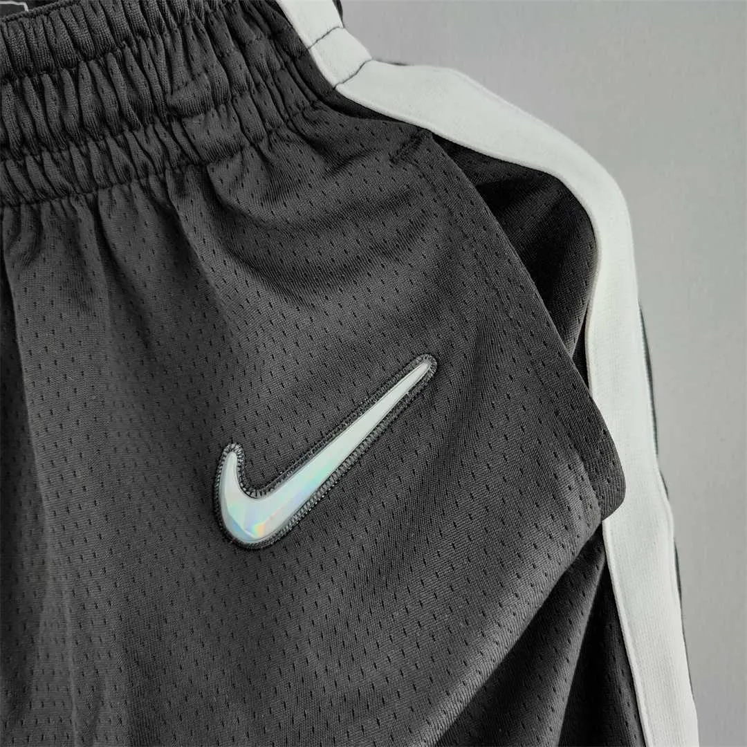 75th Anniversary Brooklyn Nets NBA Shorts Black 6