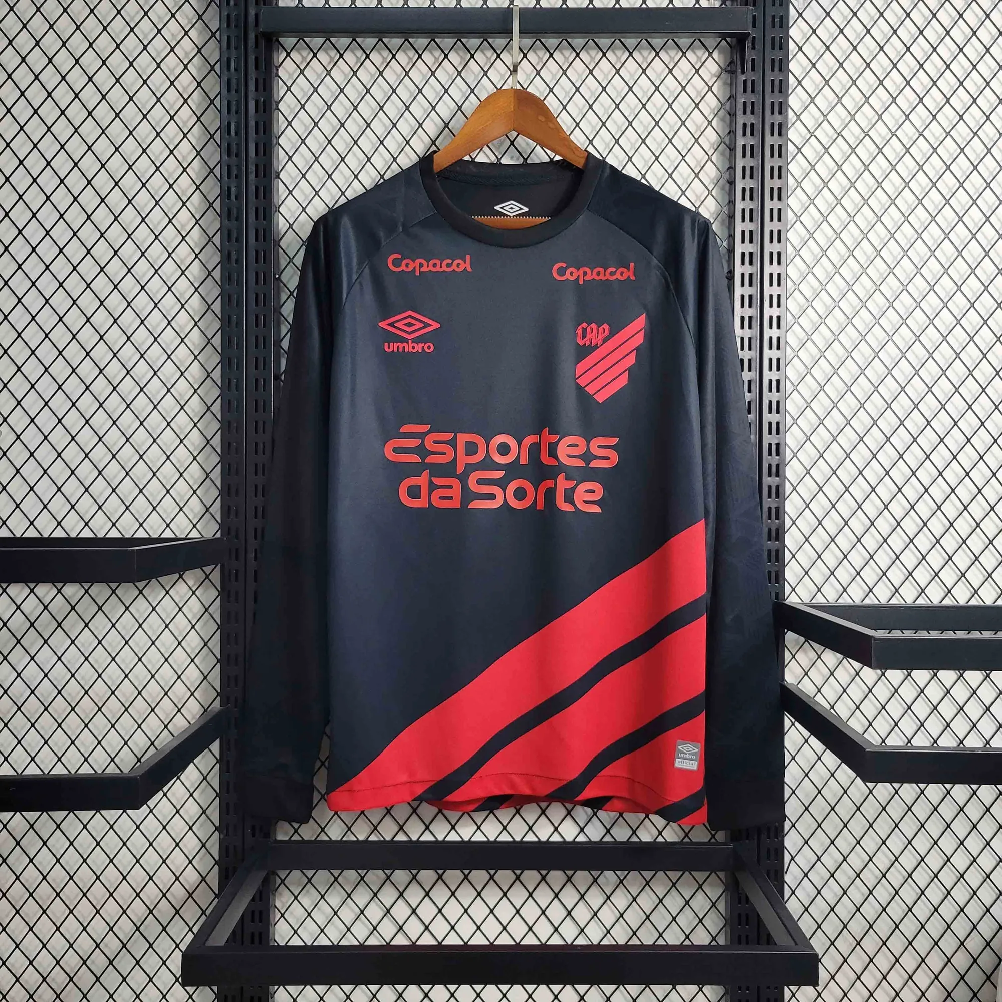 23-24 Long Sleeve Athletico Paranaense Away S-4XL 9
