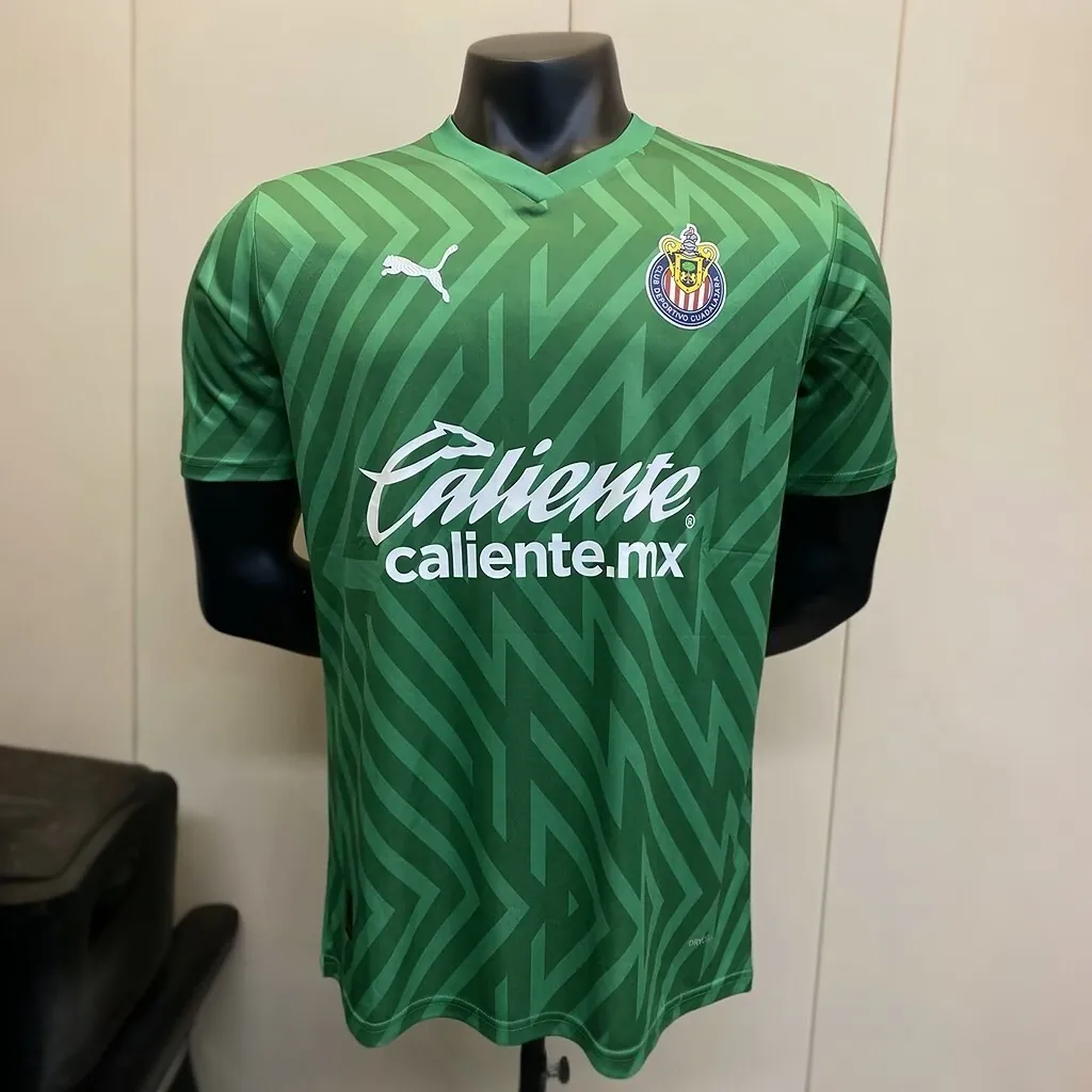 23-24 Chivas Guadalajara Goalkeeper Green Kit Player Version Soccer Jerseys Yupoo 3