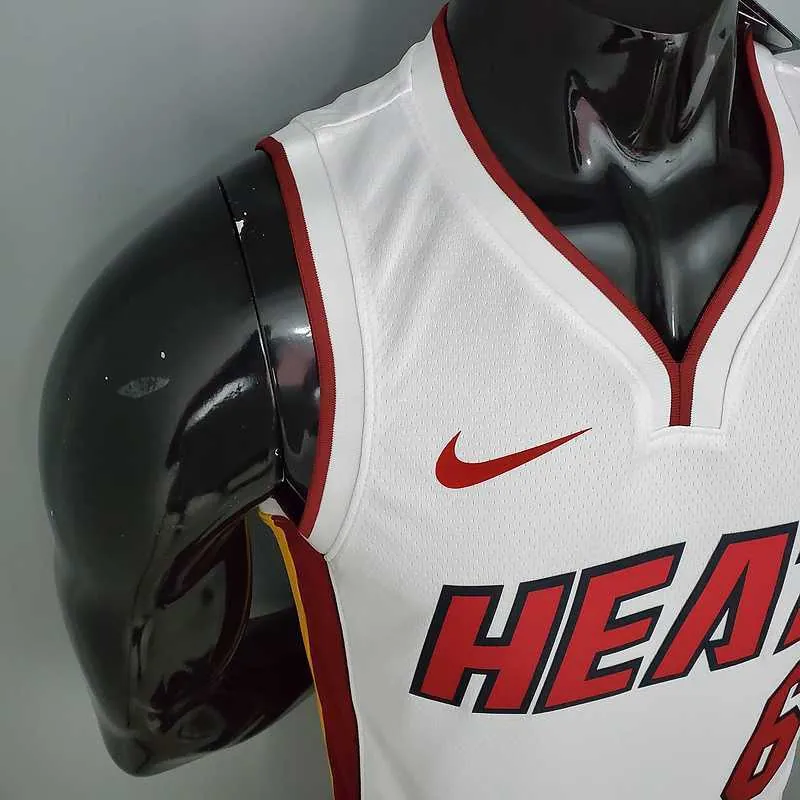 Miami Heat JAMES#6 white 5