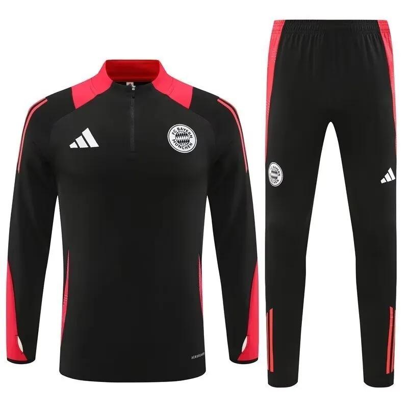 24-25 Bayern Long Sleeve Training Suit Football Shirts 3