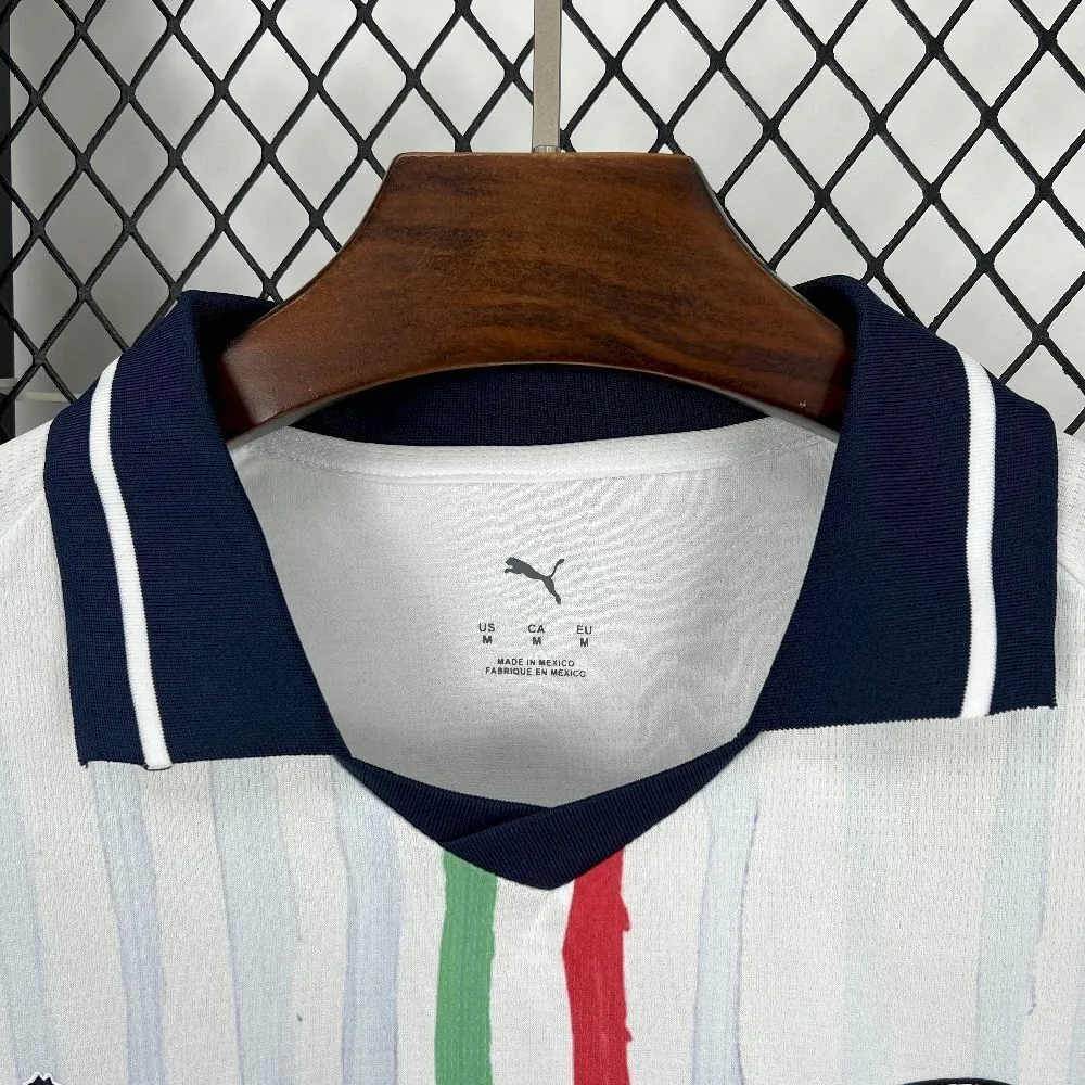 25-26 Monterrey x KidSuper White Special Edition Kit Soccer T-Shirt AAAAJersey Supply Yupoo 2