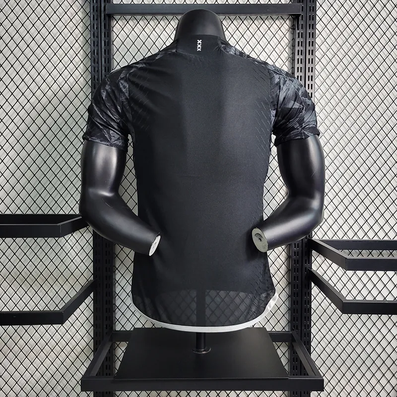 23-24 Ajax Black Player Version Size S-XXL Soccer Jersey 5