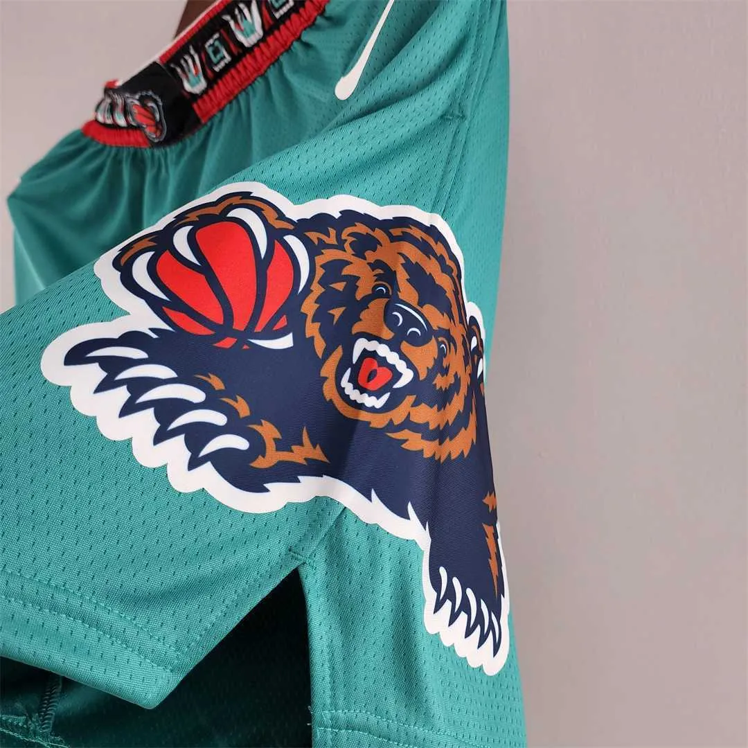 Memphis Grizzlies NBA Shorts Green 3