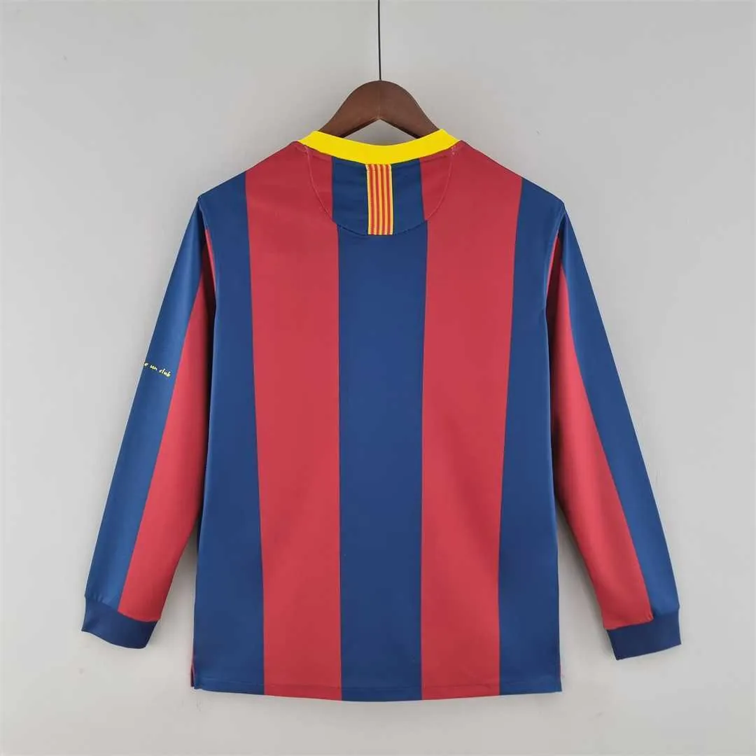 06-07 Barcelona UEFA Champions league home long sleeve 12