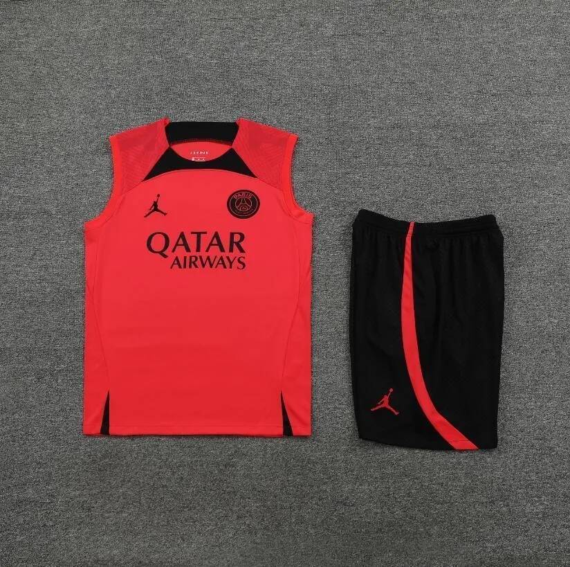 23-24 PSG Training Vest Kit S-XXL Soccer Jerseys 1