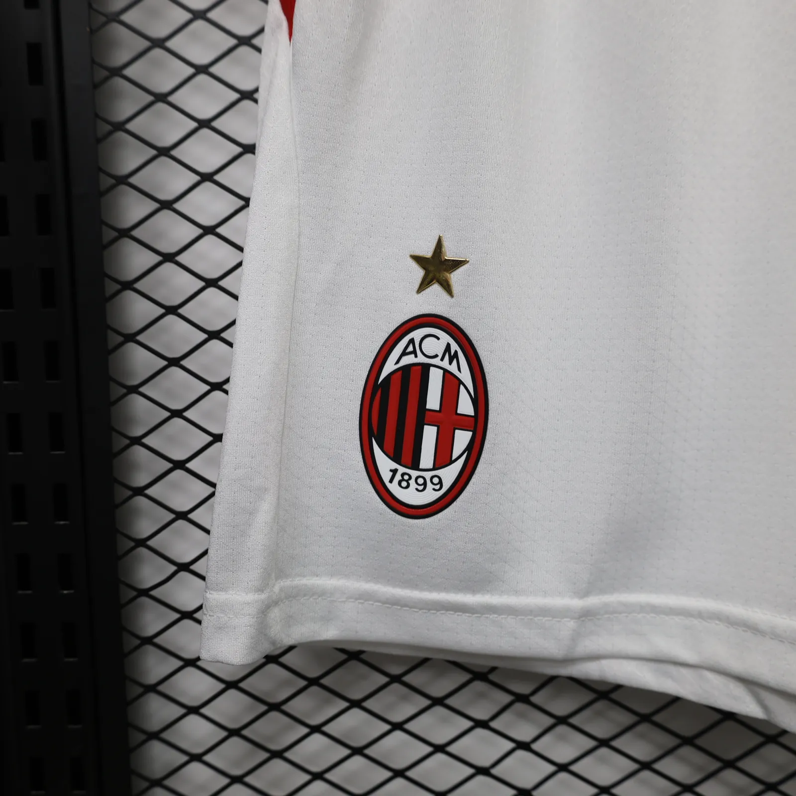26-27 AC Milan Mens Home Player Version Football Shorts AAAAJersey Supply Yupoo 7 7
