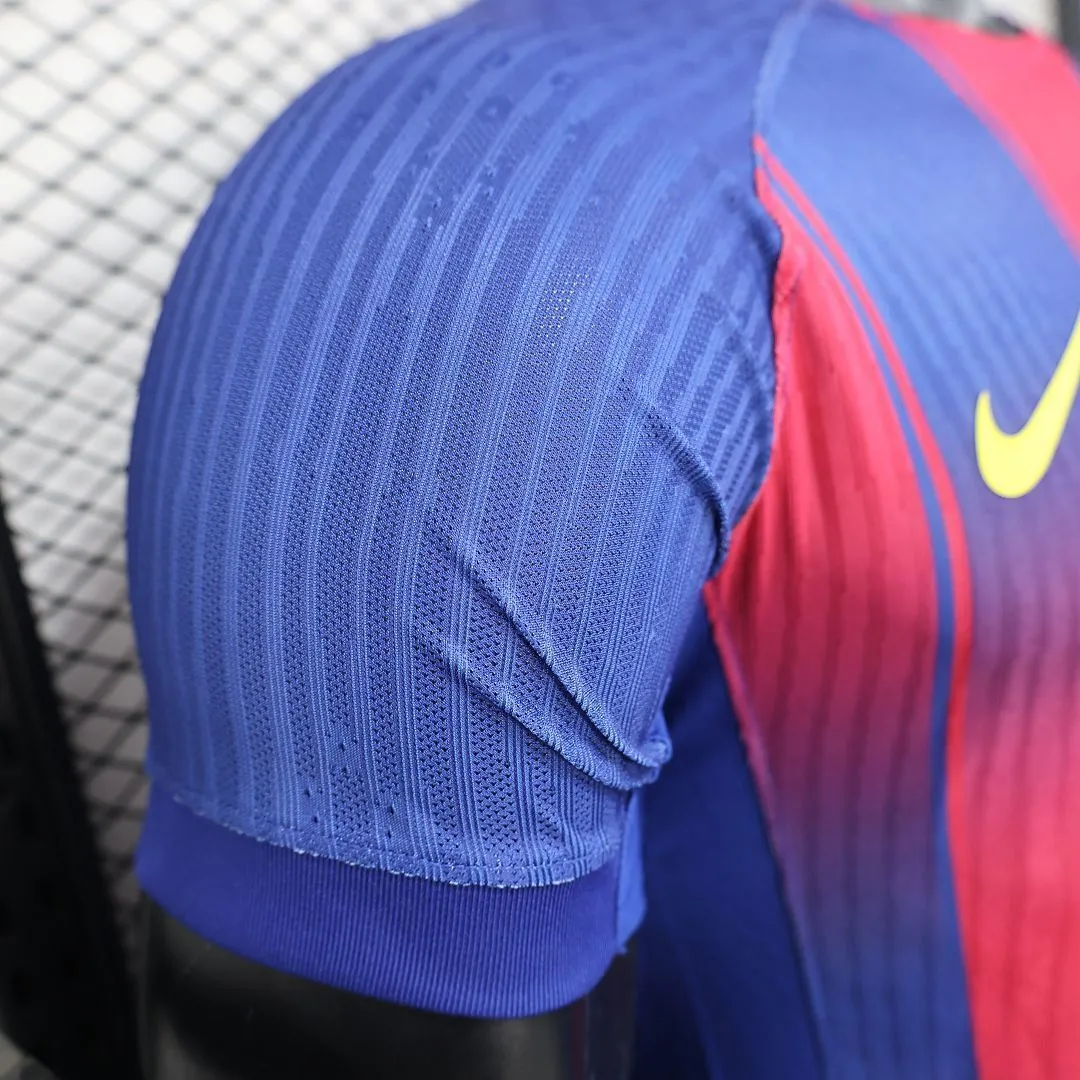 25-26 Barcelona Home Kit Player Version Shirt AAAAJersey Supplier Yupoo 1