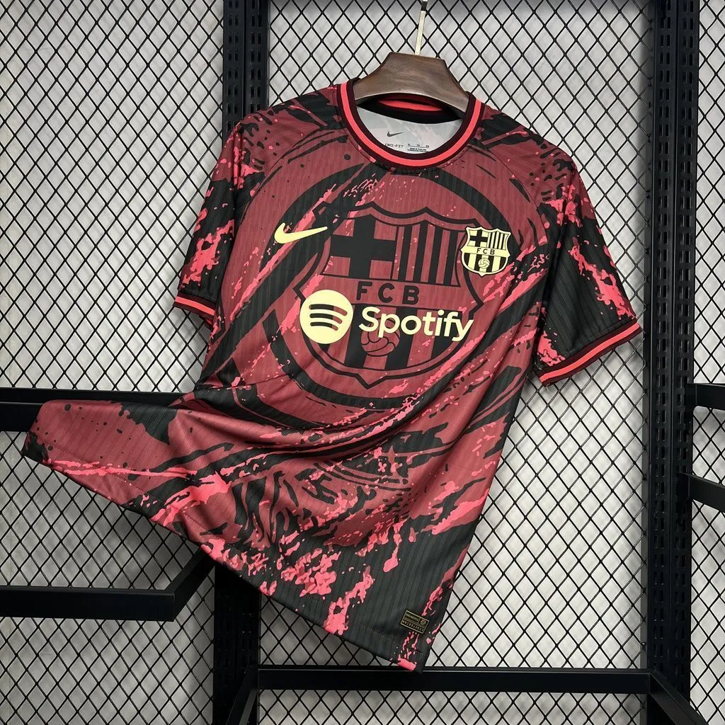 24-25 Barcelona Special Edition Red Shirt AAAAJersey Supplier Yupoo 6