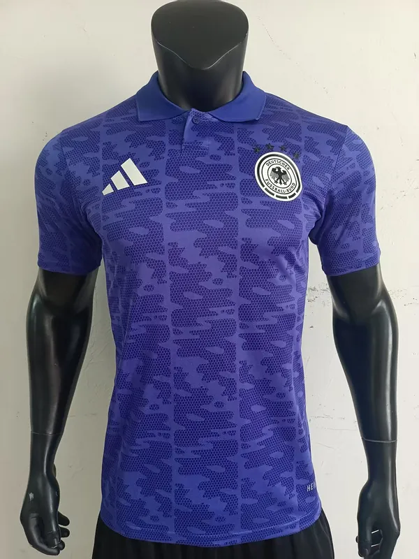 2025 Germany Polo Kit Player Version Soccer AAAAJersey Yupoo 4