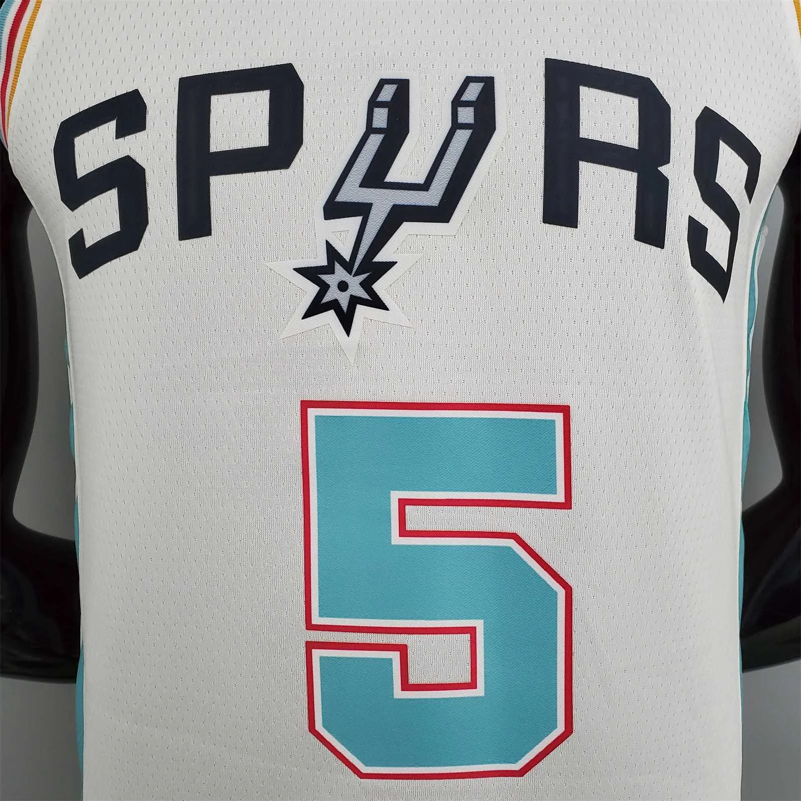 2022 season Murray#5 Spurs City Edition white 4