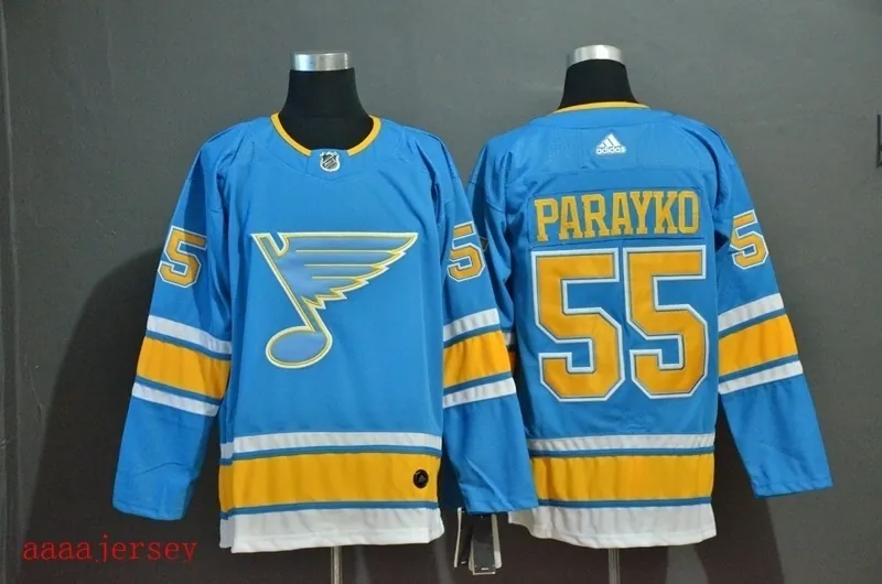 St. Louis Blues ice hockey jersey M-3XL 圣路易蓝调队冰球服 3
