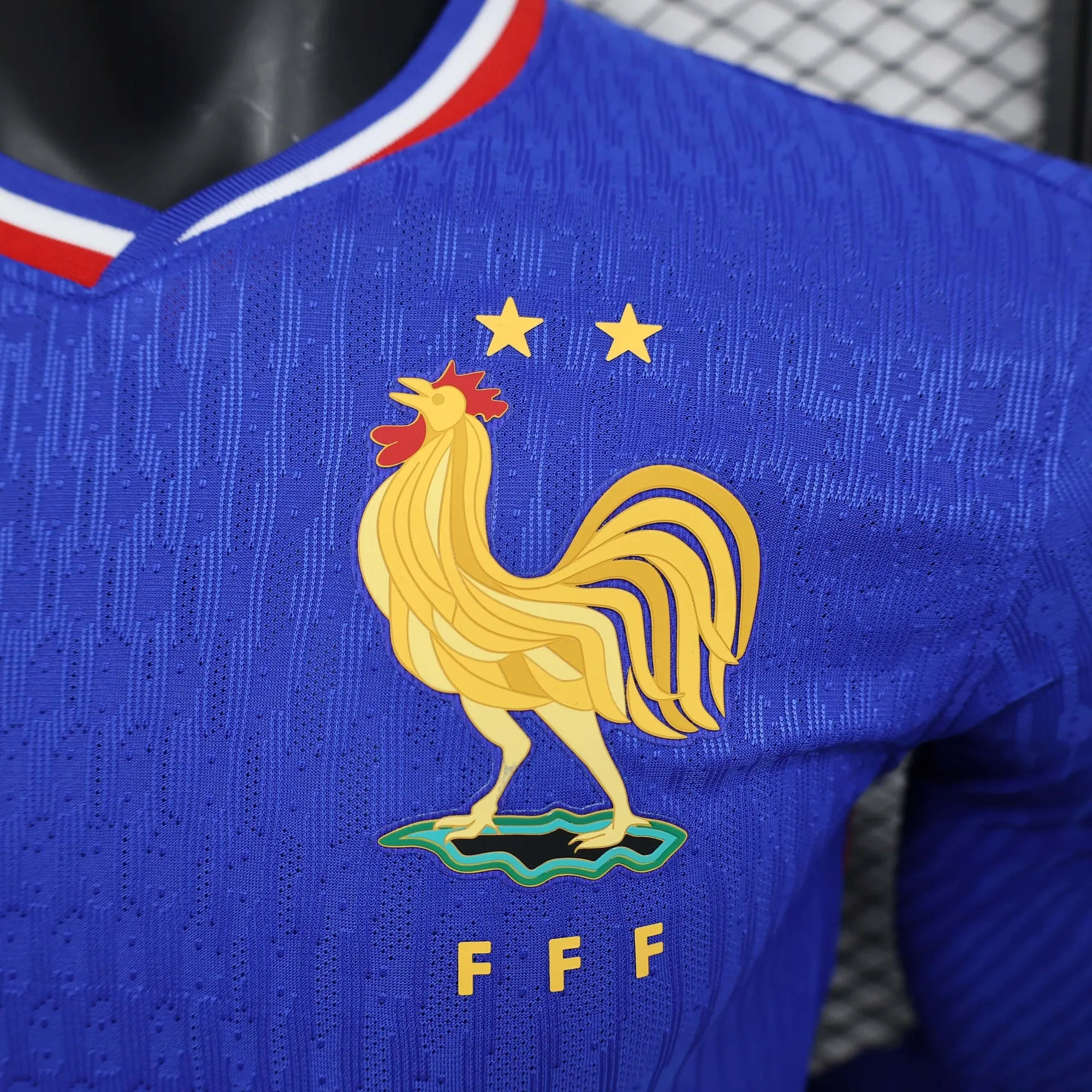 2024 France Home Long Sleeve Kit Player Version Shirt Jersey Supplier Yupoo 2