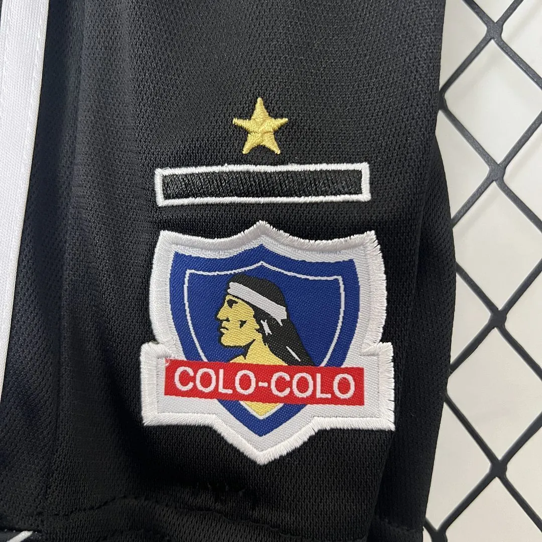 24-25 Colo-Colo Away Kid Kits Children Sets Jersey Supplier Yupoo 3