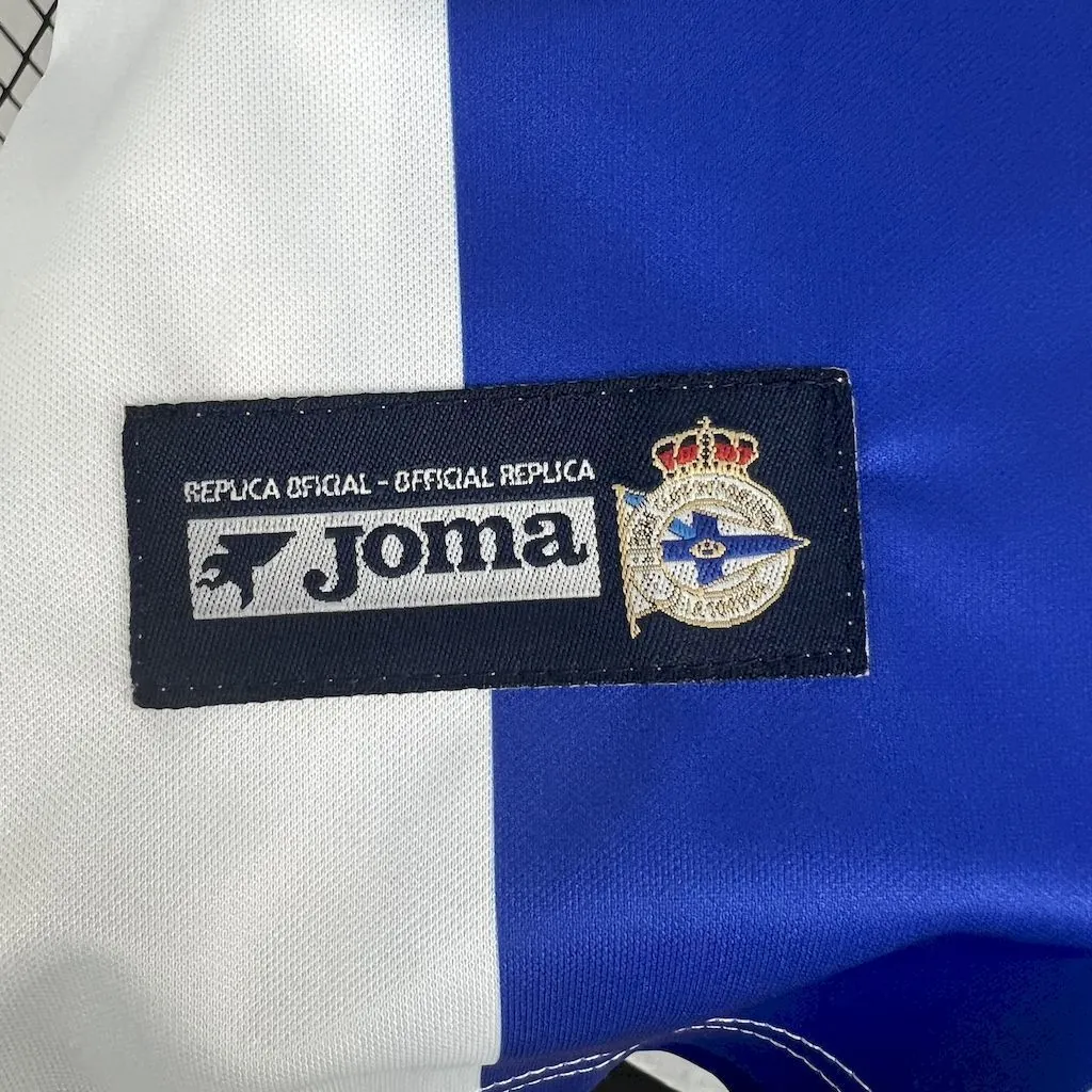 03-04 Deportivo Home Retro Kit Vintage Shirt AAAAJersey Supplier Yupoo 4