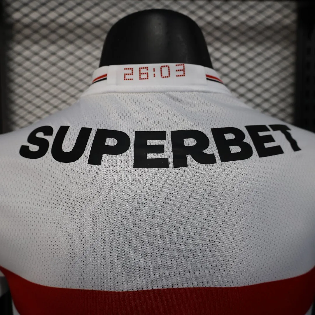 25-26 Sao Paulo Home All Sponsors Kit Player Version Shirt AAAAJersey Wholesale Yupoo 7