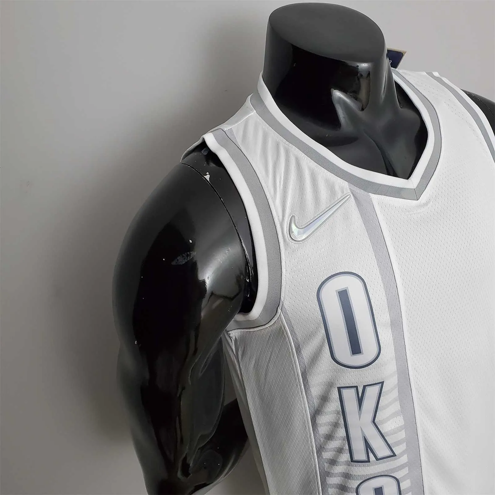 75th Anniversary Oklahoma City Thunder City GILGEOUS-ALEXANDER#2 Edition White NBA Jersey 4