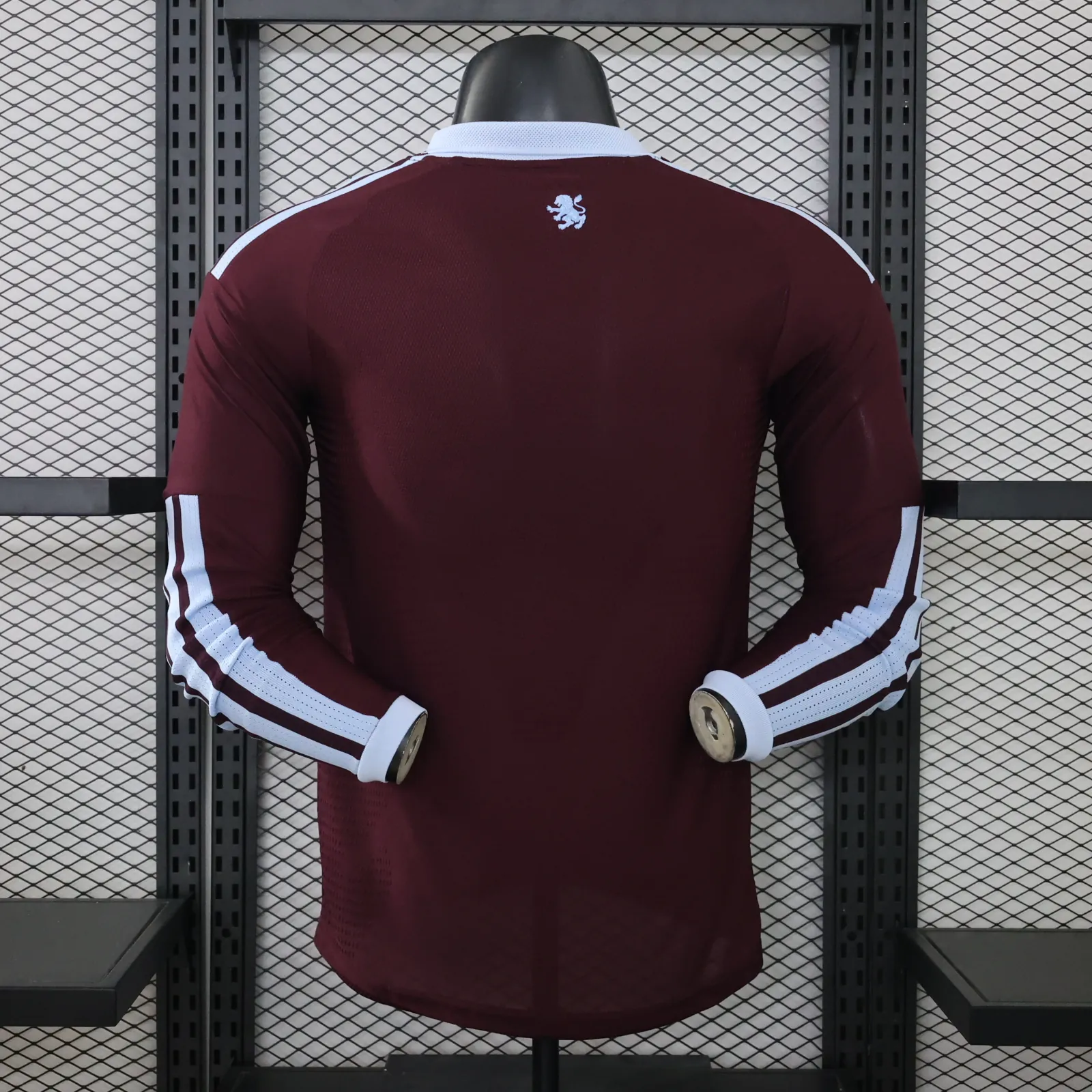 26-27 Aston Villa Home Kit Player Version Football Long Sleeve Shirt AAAAJersey Supply Yupoo 6 3
