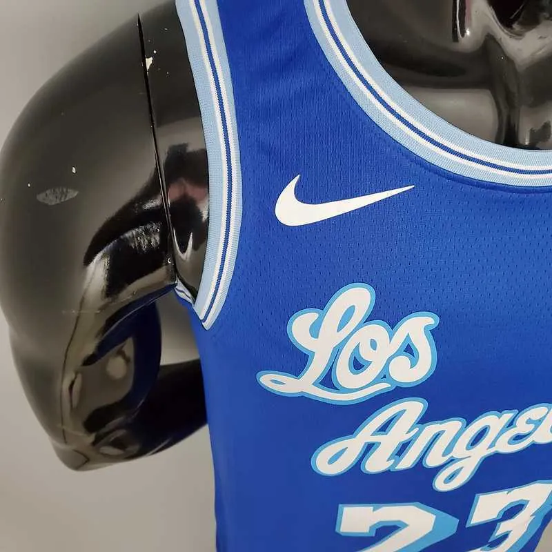 2021 James #23 Lakers Retro Blue 7